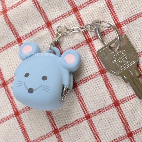 mimi POCHI-Bit Friends Keyring and strap