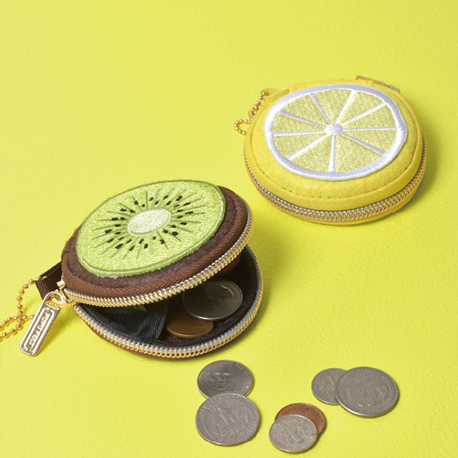 coin case (fruits)