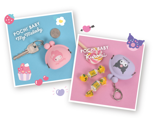 POCHI BABY My Melody / Kuromi