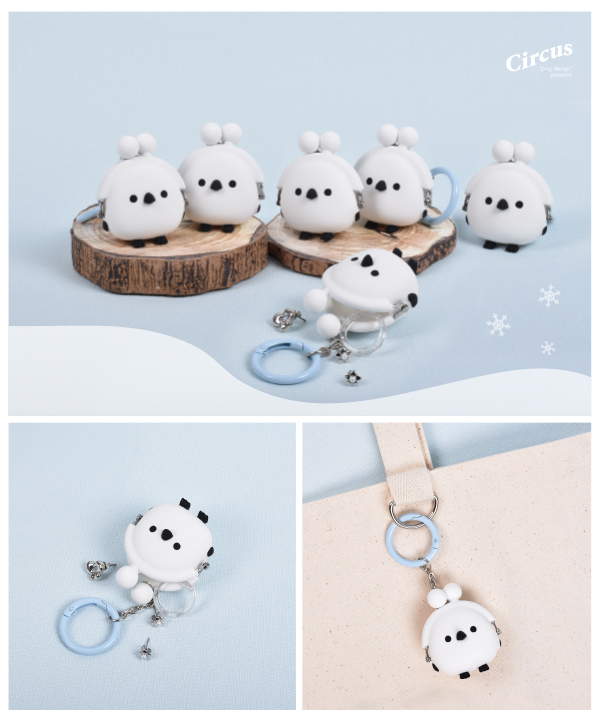 3D POCHI-Bit FRIENDS BIRD シマエナガ 